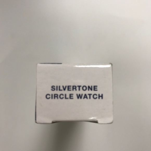 NWT AVON Silvertone Circle Watch - Picture 6 of 7